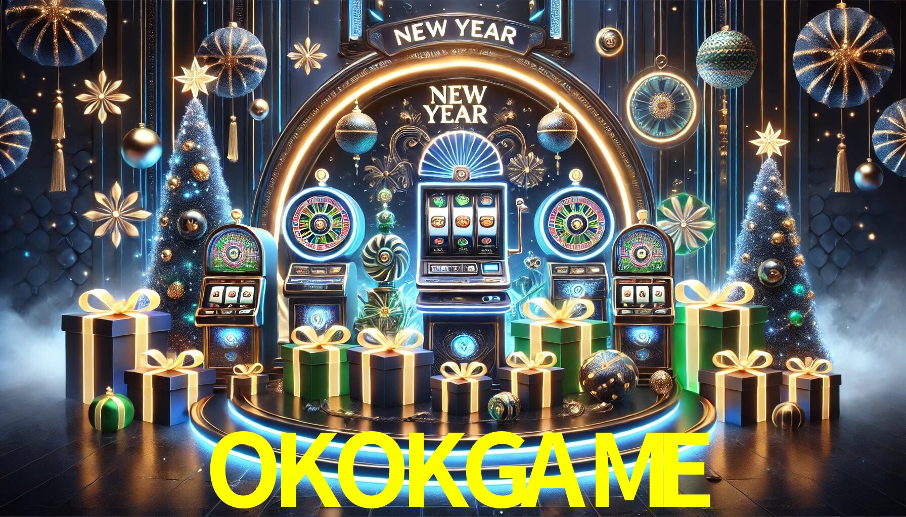 Promoções de Ano Novo no OKOKGAME